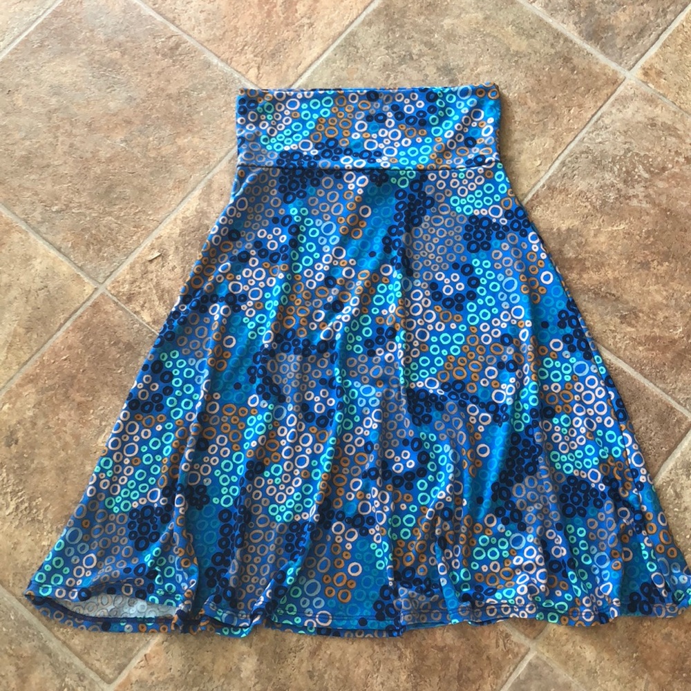 Xs NWOT Azure Lularoe Skirt